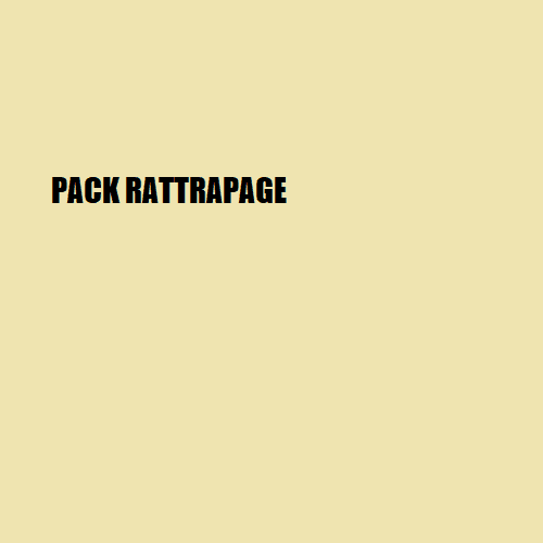Pack rattrapage